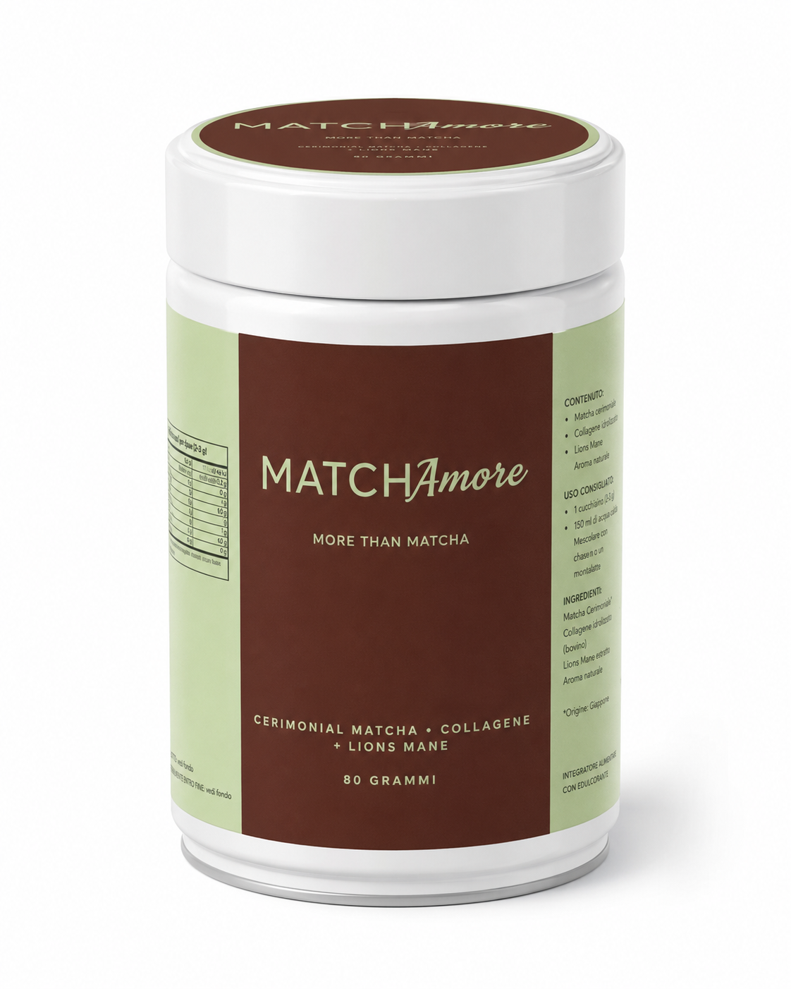 MatchAmore FOCUS - Matcha + collagene + lion's mane